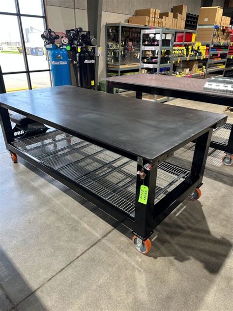 aluminum fabrication tables|4x8 fabrication table.